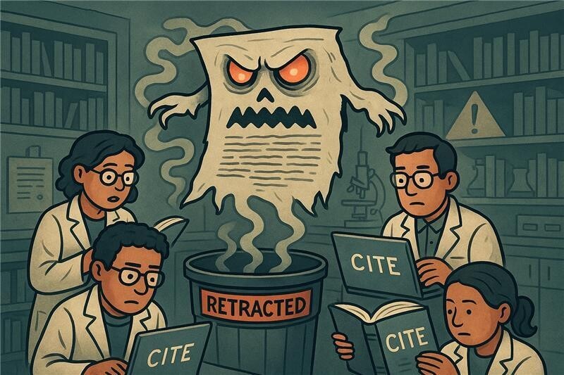 Les « zombie papers », ces articles rétractés mais toujours ...